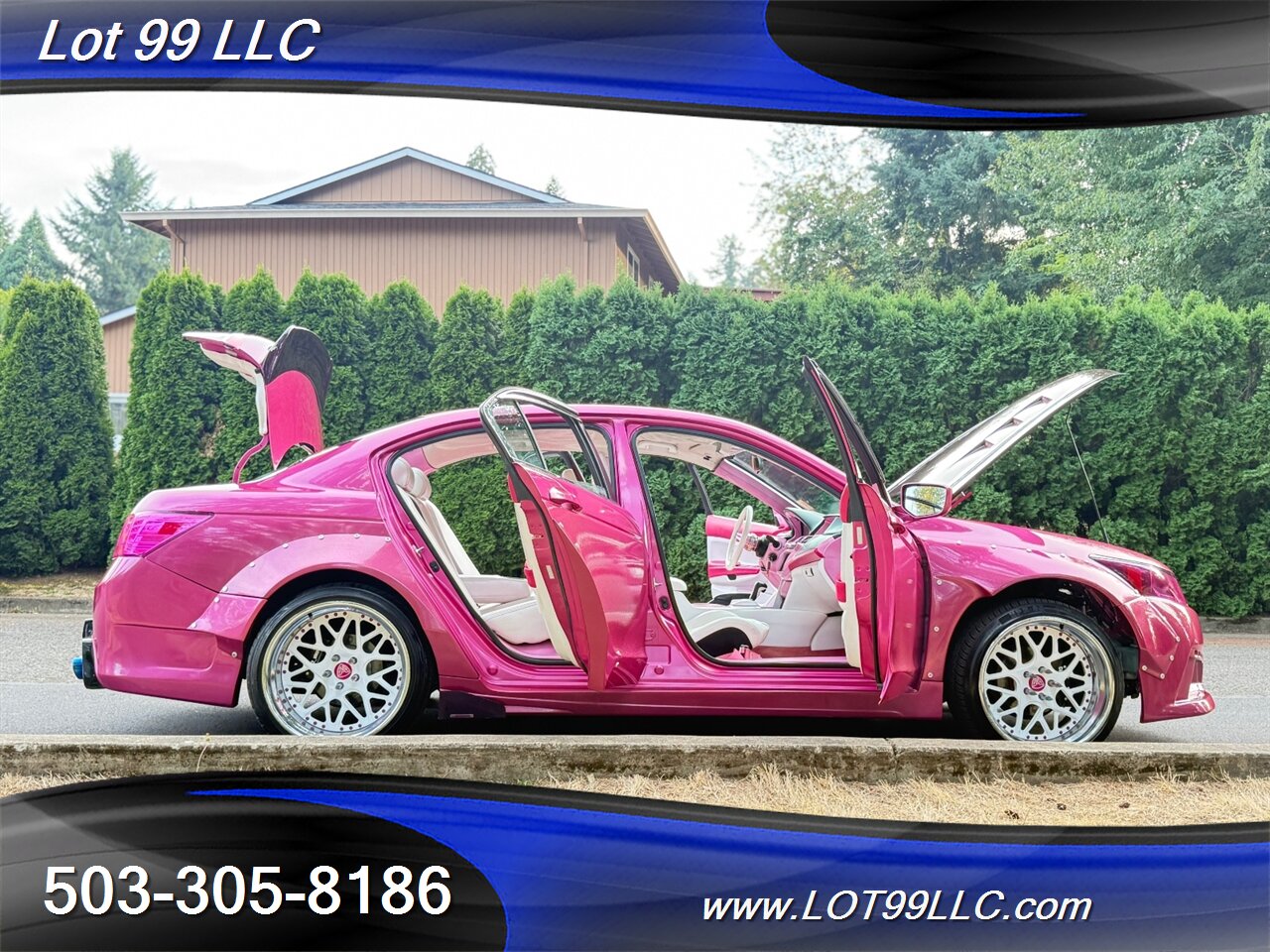 2011 Honda Accord LX 119k **PINK ** Wide Body Show Car - Photo 65 - Milwaukie, OR 97267