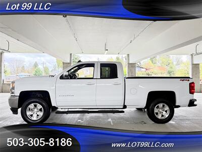 2018 Chevrolet Silverado 1500 LT Double Cab 118k 4x4 5.3 V8 Heated Seats 6.5 Bed  6 Passenger Truck