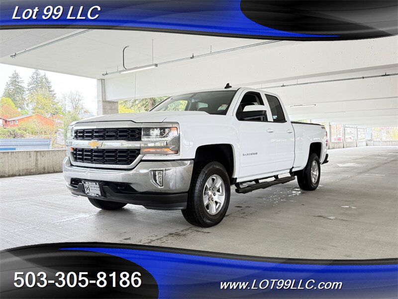 2018 Chevrolet Silverado 1500 LT Double Cab 118k 4x4 5.3 V8 Heated Seats 6.5 Bed  6 Passenger
