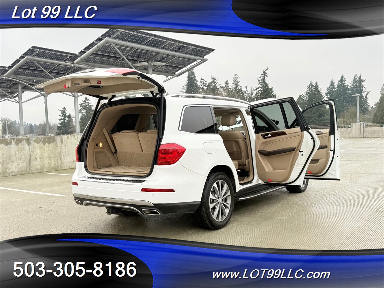 2015 Mercedes-Benz GL450 4MATIC AWD 3rd Row  Passenger  Heated Leather Navigation Panoramic Roof Power Folding - Photo 51 - Milwaukie, OR 97267