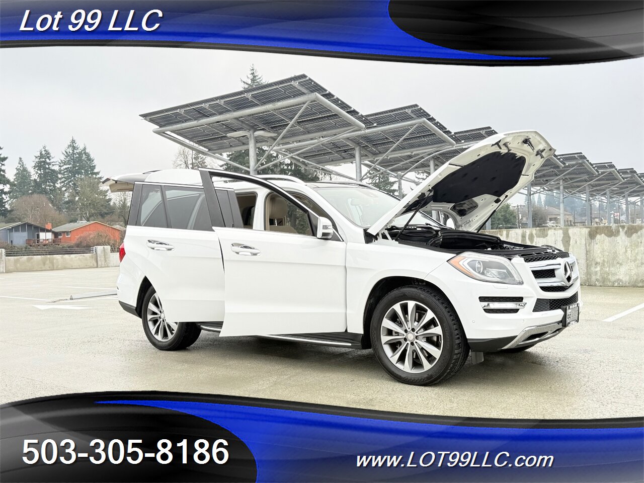 2015 Mercedes-Benz GL450 4MATIC AWD 3rd Row  Passenger  Heated Leather Navigation Panoramic Roof Power Folding - Photo 49 - Milwaukie, OR 97267