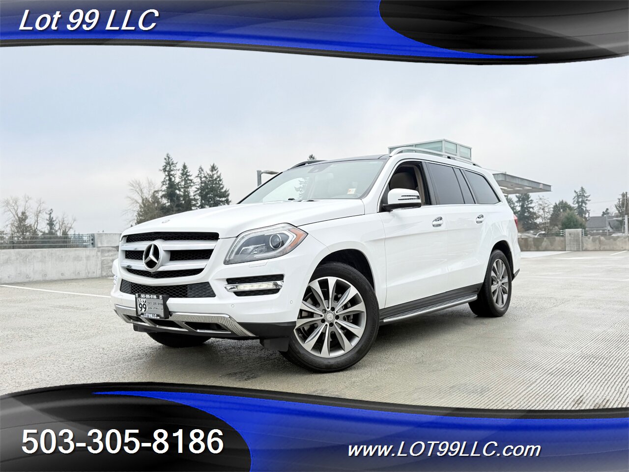 2015 Mercedes-Benz GL450 4MATIC AWD 3rd Row  Passenger  Heated Leather Navigation Panoramic Roof Power Folding - Photo 3 - Milwaukie, OR 97267