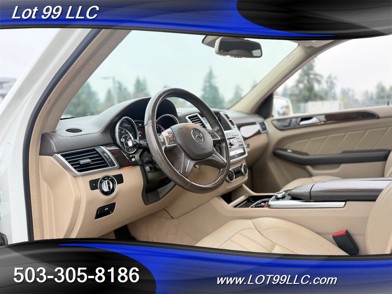 2015 Mercedes-Benz GL450 4MATIC AWD 3rd Row  Passenger  Heated Leather Navigation Panoramic Roof Power Folding - Photo 29 - Milwaukie, OR 97267