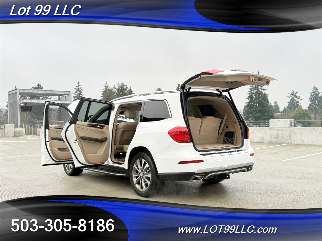 2015 Mercedes-Benz GL450 4MATIC AWD 3rd Row  Passenger  Heated Leather Navigation Panoramic Roof Power Folding - Photo 53 - Milwaukie, OR 97267