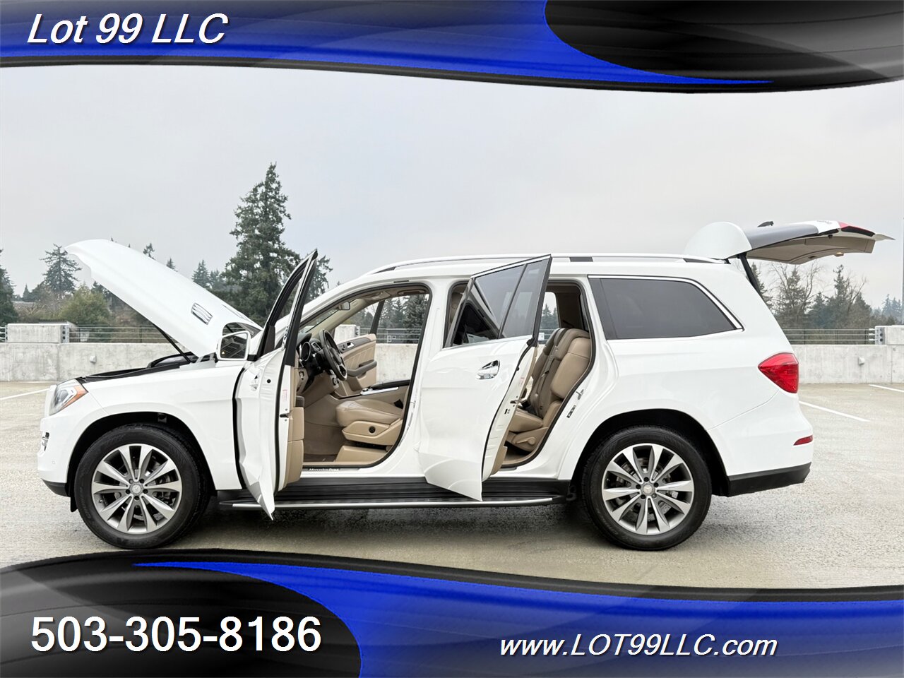 2015 Mercedes-Benz GL450 4MATIC AWD 3rd Row  Passenger  Heated Leather Navigation Panoramic Roof Power Folding - Photo 46 - Milwaukie, OR 97267
