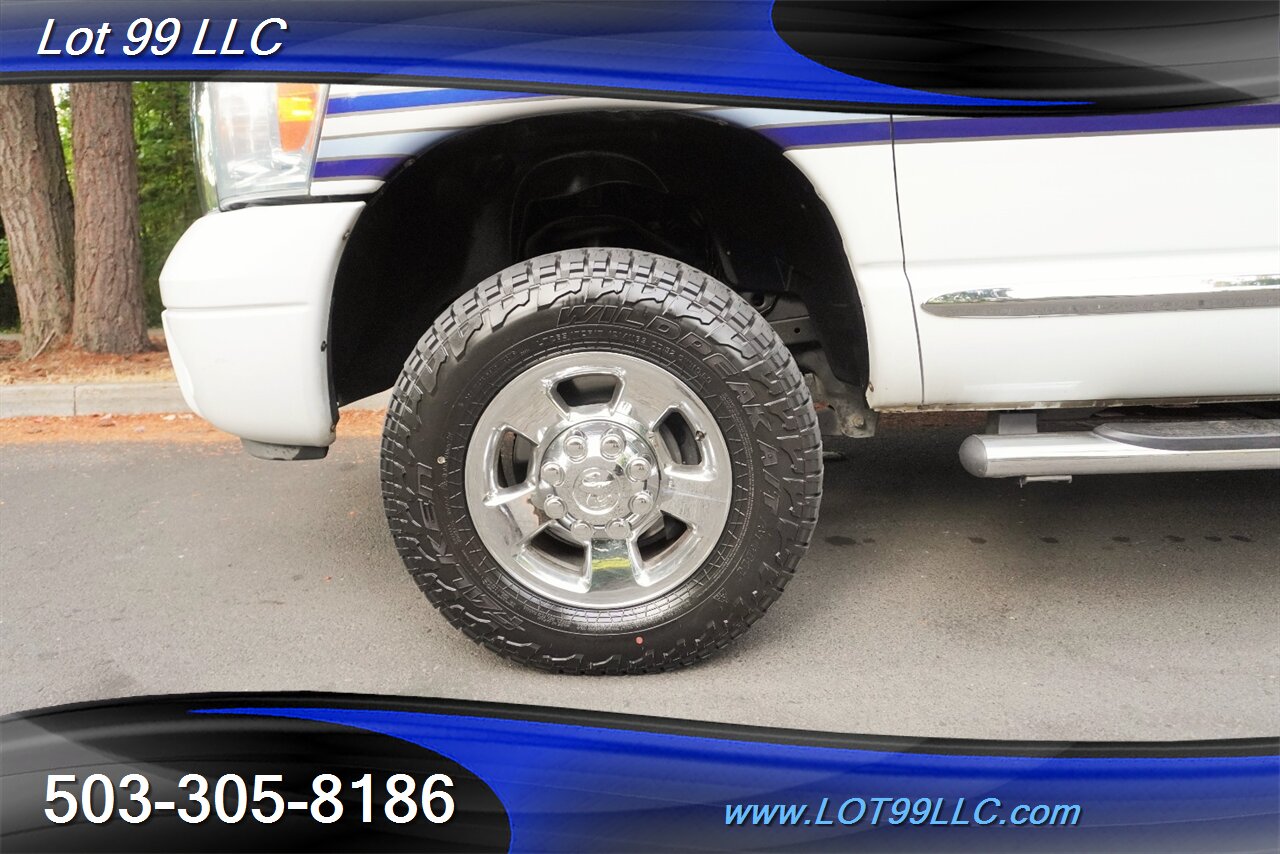 2008 Dodge Ram 2500 Laramie 4X4 6.7L Cummins Diesel Heated Leather  Seats Moon Roof Premium Wheels Newer Tires - Photo 37 - Milwaukie, OR 97267