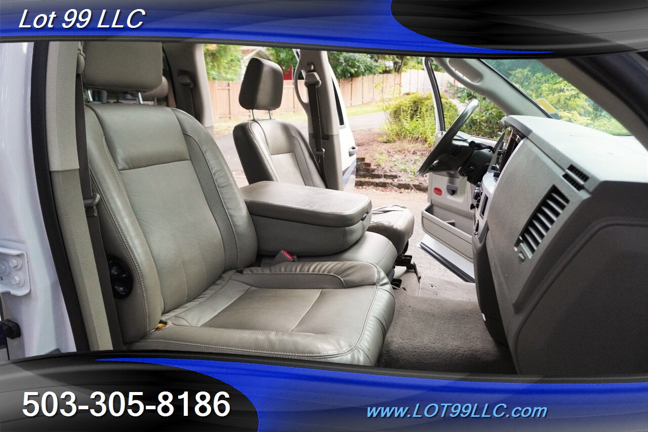 2008 Dodge Ram 2500 Laramie 4X4 6.7L Cummins Diesel Heated Leather  Seats Moon Roof Premium Wheels Newer Tires - Photo 18 - Milwaukie, OR 97267