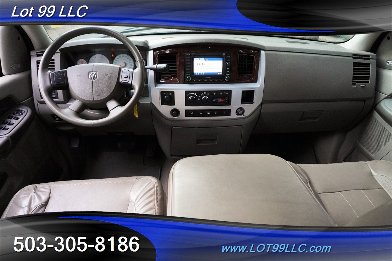 2008 Dodge Ram 2500 Laramie 4X4 6.7L Cummins Diesel Heated Leather  Seats Moon Roof Premium Wheels Newer Tires - Photo 2 - Milwaukie, OR 97267