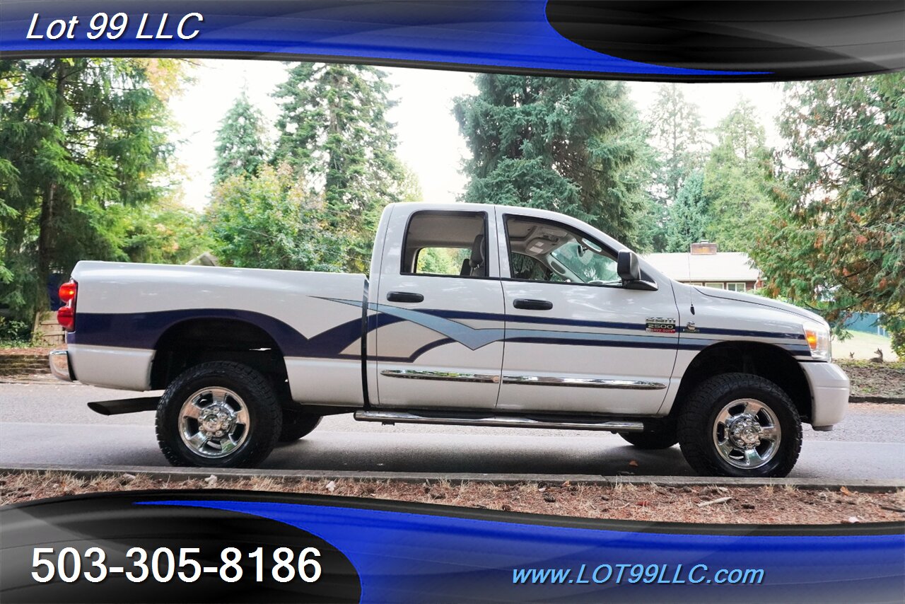 2008 Dodge Ram 2500 Laramie 4X4 6.7L Cummins Diesel Heated Leather  Seats Moon Roof Premium Wheels Newer Tires - Photo 8 - Milwaukie, OR 97267