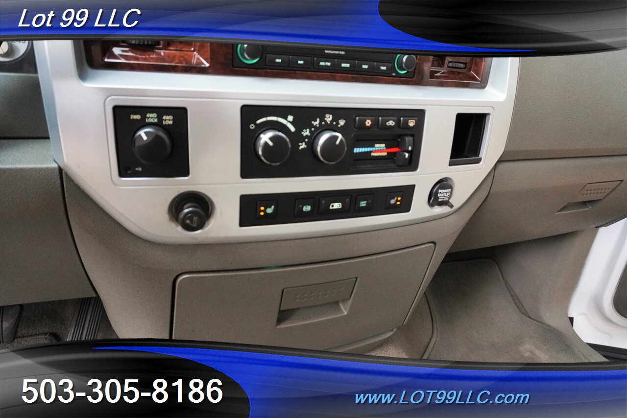 2008 Dodge Ram 2500 Laramie 4X4 6.7L Cummins Diesel Heated Leather  Seats Moon Roof Premium Wheels Newer Tires - Photo 22 - Milwaukie, OR 97267