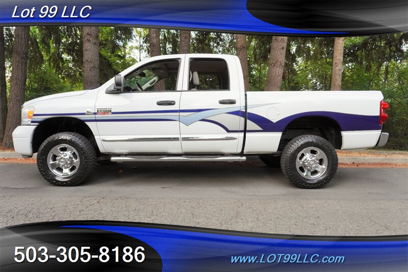 2008 Dodge Ram 2500 Laramie 4X4 6.7L Cummins Diesel Heated Leather  Seats Moon Roof Premium Wheels Newer Tires