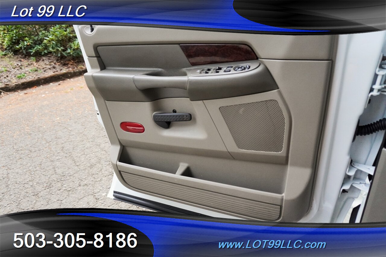 2008 Dodge Ram 2500 Laramie 4X4 6.7L Cummins Diesel Heated Leather  Seats Moon Roof Premium Wheels Newer Tires - Photo 20 - Milwaukie, OR 97267