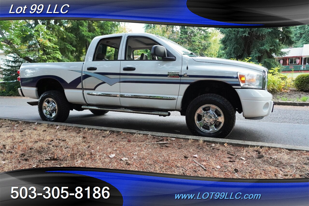 2008 Dodge Ram 2500 Laramie 4X4 6.7L Cummins Diesel Heated Leather  Seats Moon Roof Premium Wheels Newer Tires - Photo 7 - Milwaukie, OR 97267