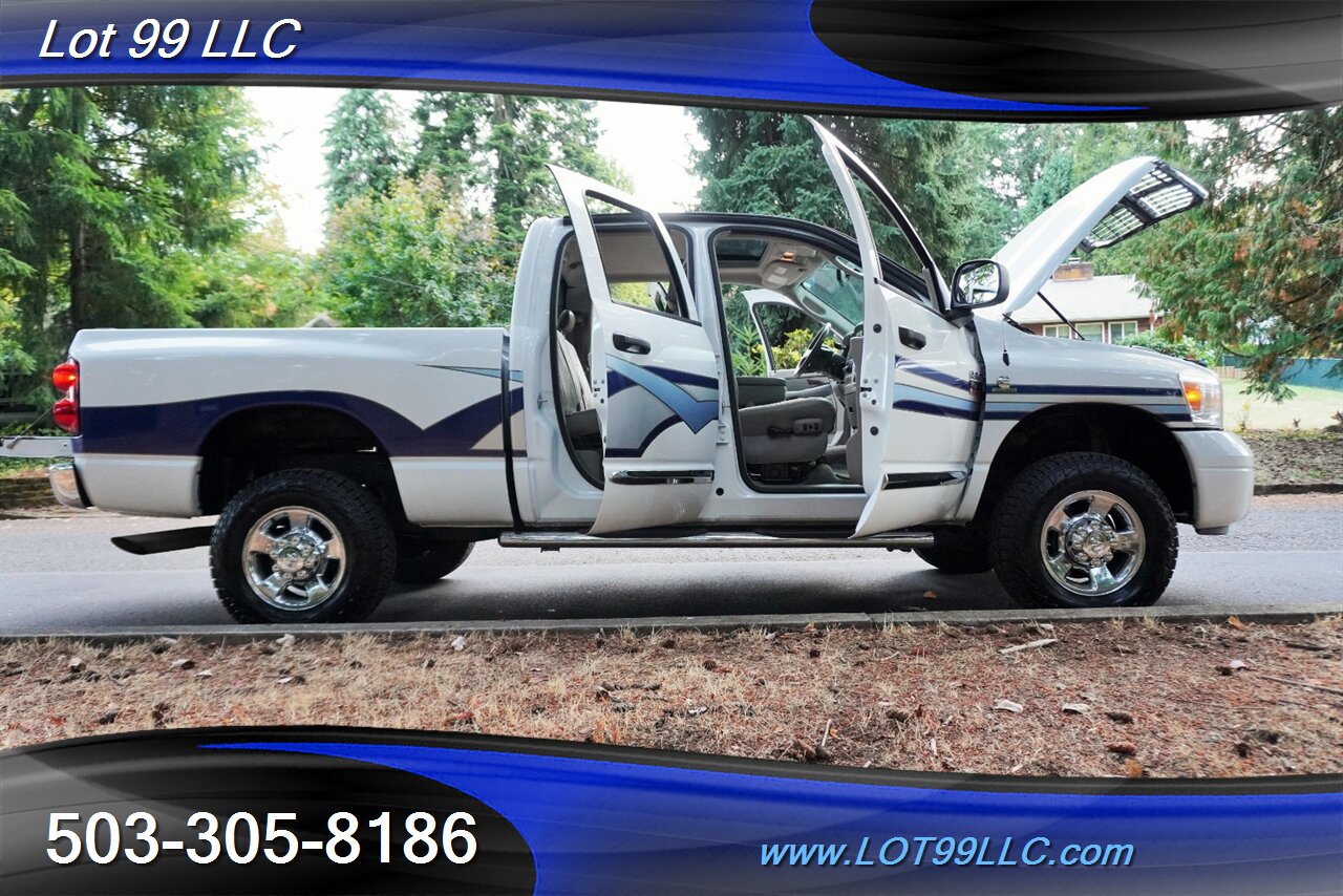 2008 Dodge Ram 2500 Laramie 4X4 6.7L Cummins Diesel Heated Leather  Seats Moon Roof Premium Wheels Newer Tires - Photo 29 - Milwaukie, OR 97267