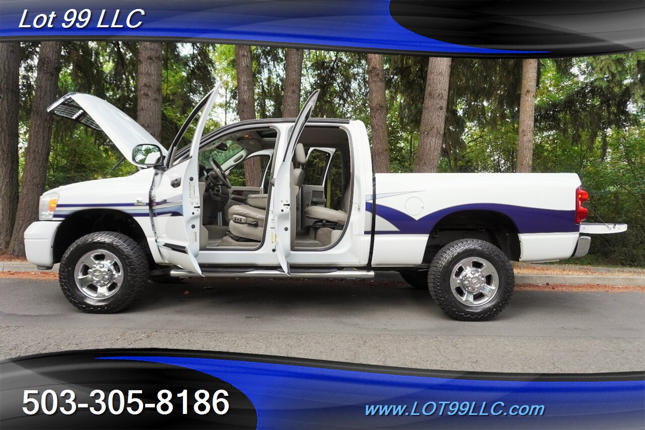 2008 Dodge Ram 2500 Laramie 4X4 6.7L Cummins Diesel Heated Leather  Seats Moon Roof Premium Wheels Newer Tires - Photo 27 - Milwaukie, OR 97267