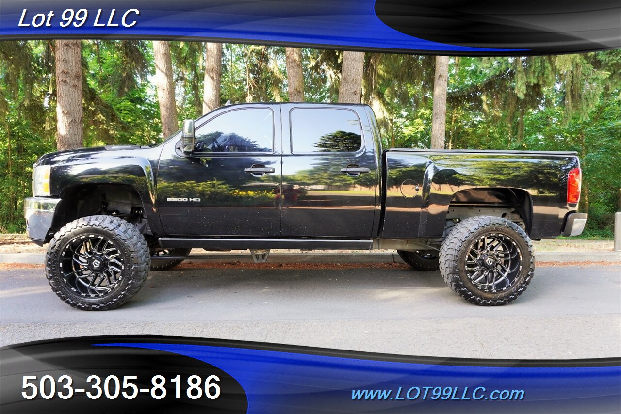 2013 Chevrolet Silverado 2500 4X4 Crew Cab 6.6L Duramax Diesel Heated Leather Short Bed Lifted 22 TIS Wheels Newer TOYO MT Tires - Photo 1 - Milwaukie, OR 97267