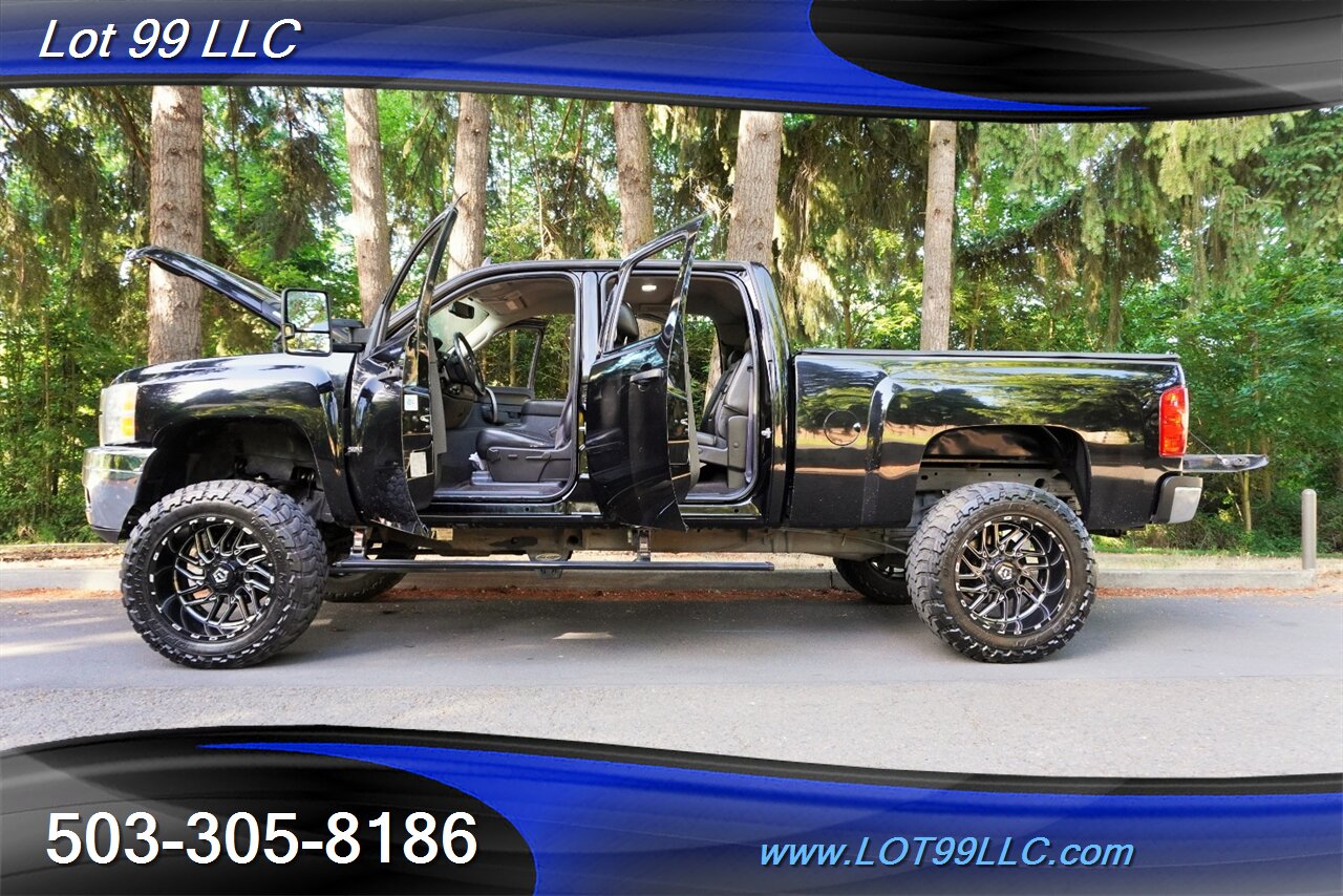 2013 Chevrolet Silverado 2500 4X4 Crew Cab 6.6L Duramax Diesel Heated Leather Short Bed Lifted 22 TIS Wheels Newer TOYO MT Tires - Photo 27 - Milwaukie, OR 97267