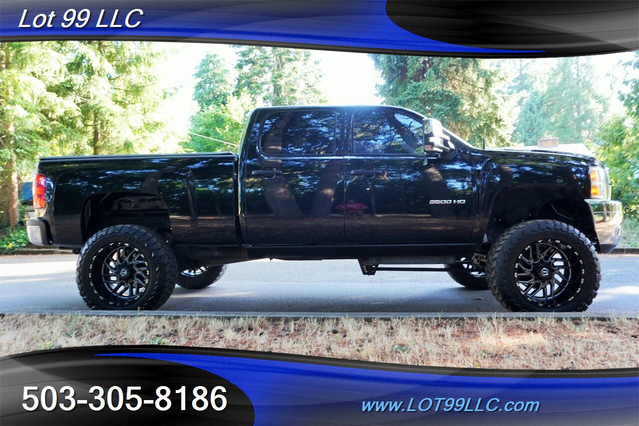2013 Chevrolet Silverado 2500 4X4 Crew Cab 6.6L Duramax Diesel Heated Leather Short Bed Lifted 22 TIS Wheels Newer TOYO MT Tires - Photo 9 - Milwaukie, OR 97267