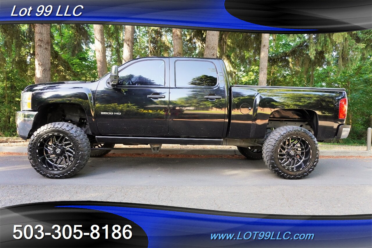 2013 Chevrolet Silverado 2500 4X4 Crew Cab 6.6L Duramax Diesel Heated Leather Short Bed Lifted 22 TIS Wheels Newer TOYO MT Tires - Photo 7 - Milwaukie, OR 97267