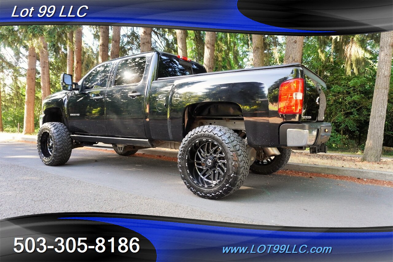 2013 Chevrolet Silverado 2500 4X4 Crew Cab 6.6L Duramax Diesel Heated Leather Short Bed Lifted 22 TIS Wheels Newer TOYO MT Tires - Photo 12 - Milwaukie, OR 97267