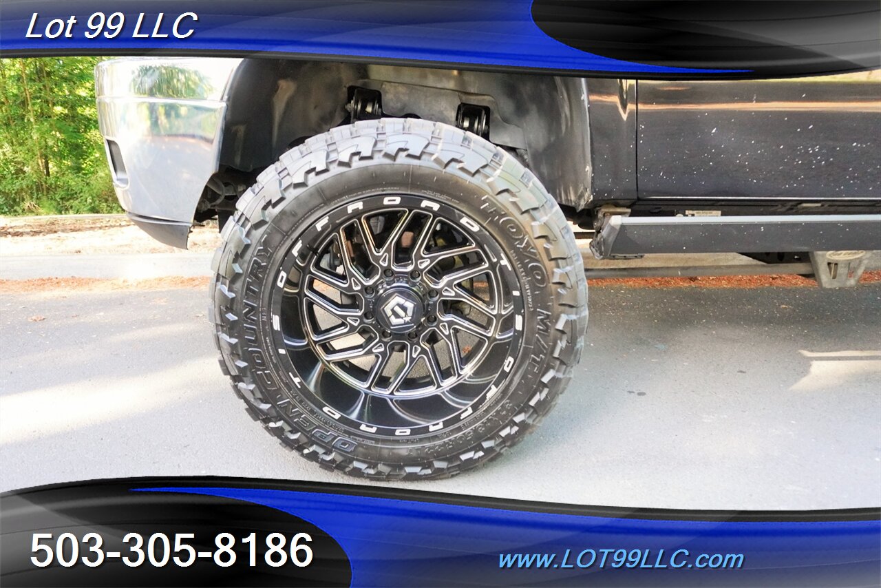 2013 Chevrolet Silverado 2500 4X4 Crew Cab 6.6L Duramax Diesel Heated Leather Short Bed Lifted 22 TIS Wheels Newer TOYO MT Tires - Photo 35 - Milwaukie, OR 97267
