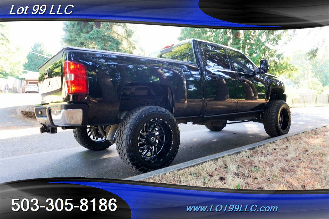 2013 Chevrolet Silverado 2500 4X4 Crew Cab 6.6L Duramax Diesel Heated Leather Short Bed Lifted 22 TIS Wheels Newer TOYO MT Tires - Photo 10 - Milwaukie, OR 97267