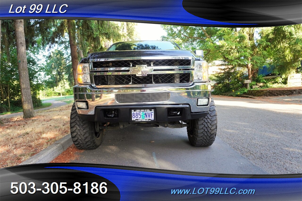 2013 Chevrolet Silverado 2500 4X4 Crew Cab 6.6L Duramax Diesel Heated Leather Short Bed Lifted 22 TIS Wheels Newer TOYO MT Tires - Photo 6 - Milwaukie, OR 97267