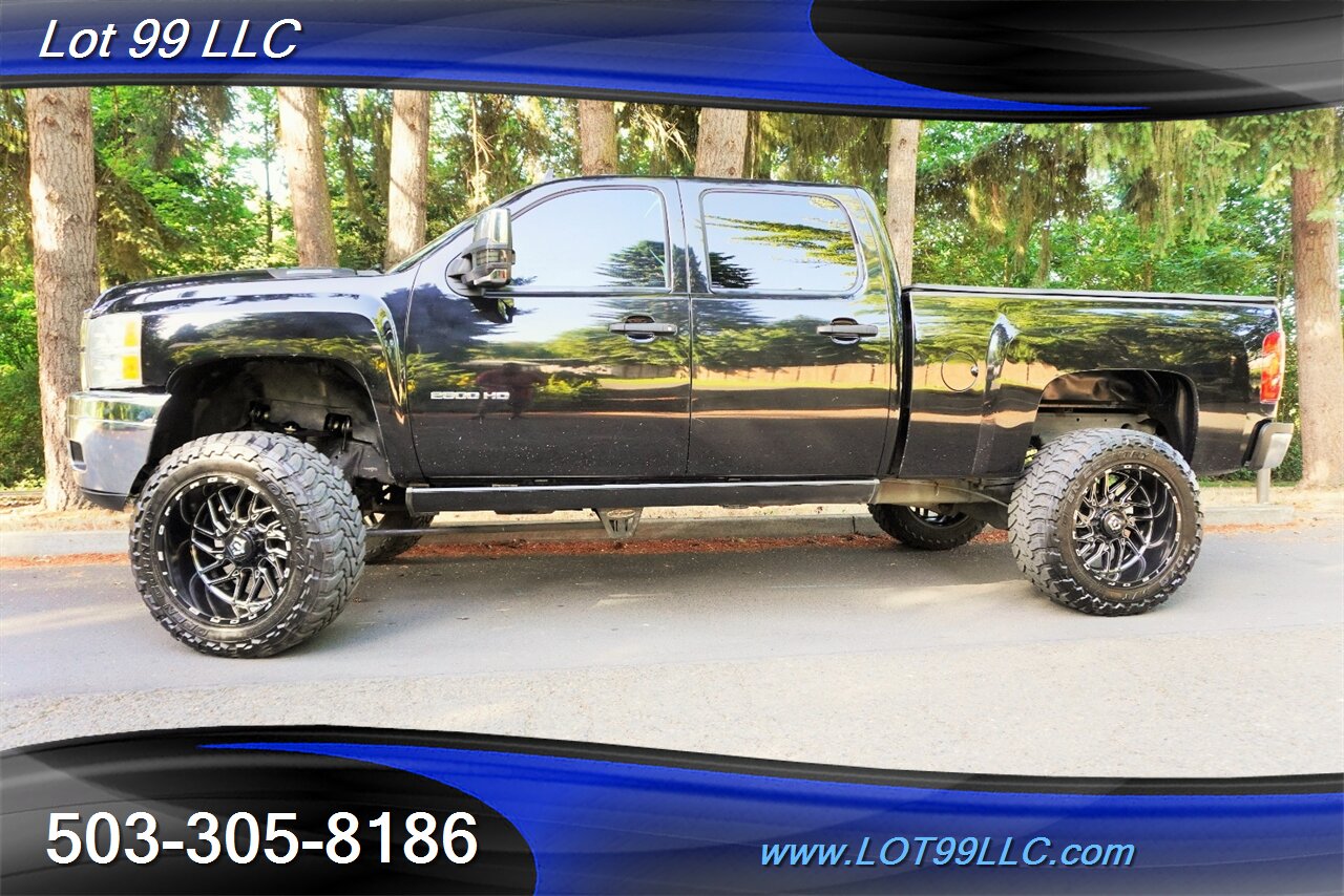 2013 Chevrolet Silverado 2500 4X4 Crew Cab 6.6L Duramax Diesel Heated Leather Short Bed Lifted 22 TIS Wheels Newer TOYO MT Tires - Photo 5 - Milwaukie, OR 97267
