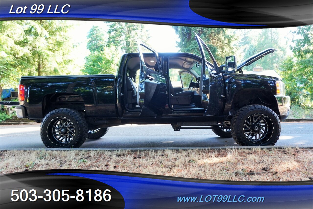 2013 Chevrolet Silverado 2500 4X4 Crew Cab 6.6L Duramax Diesel Heated Leather Short Bed Lifted 22 TIS Wheels Newer TOYO MT Tires - Photo 29 - Milwaukie, OR 97267