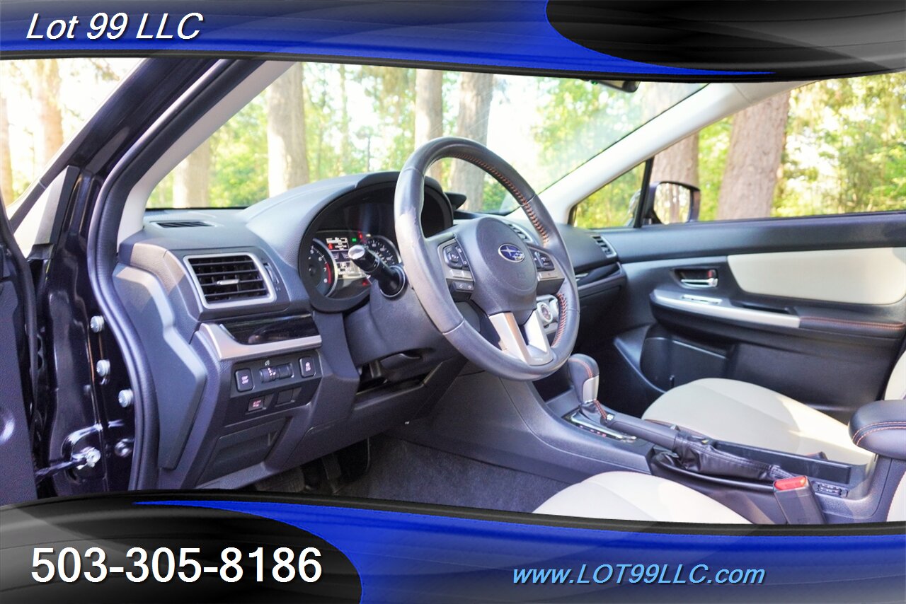 2017 Subaru Crosstrek Limited AWD Only 58K Low Miles Heated Leather GPS  Pano Roof Heated TWO TONE Leather Seats Moon Roof 1 OWNER - Photo 12 - Milwaukie, OR 97267