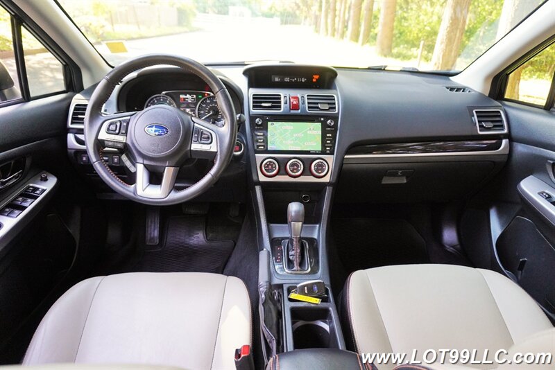 2017 Subaru Crosstrek Limited AWD Only 58K Low Miles Heated Leather GPS  Pano Roof Heated TWO TONE Leather Seats Moon Roof 1 OWNER