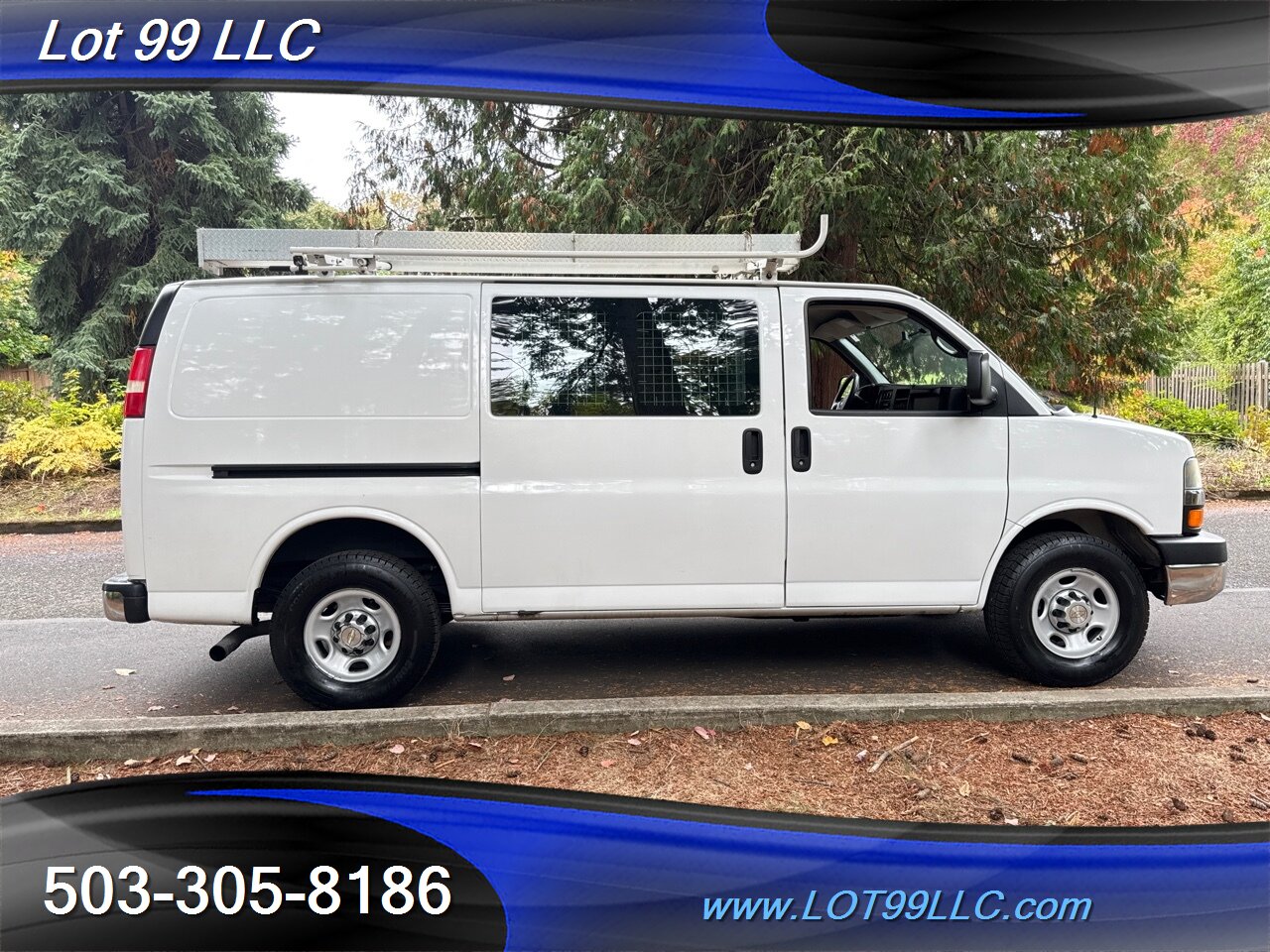 2013 Chevrolet Express 2500 Cargo Van 1-Owner 136k Ladder Rack Shelves   - Photo 5 - Milwaukie, OR 97267