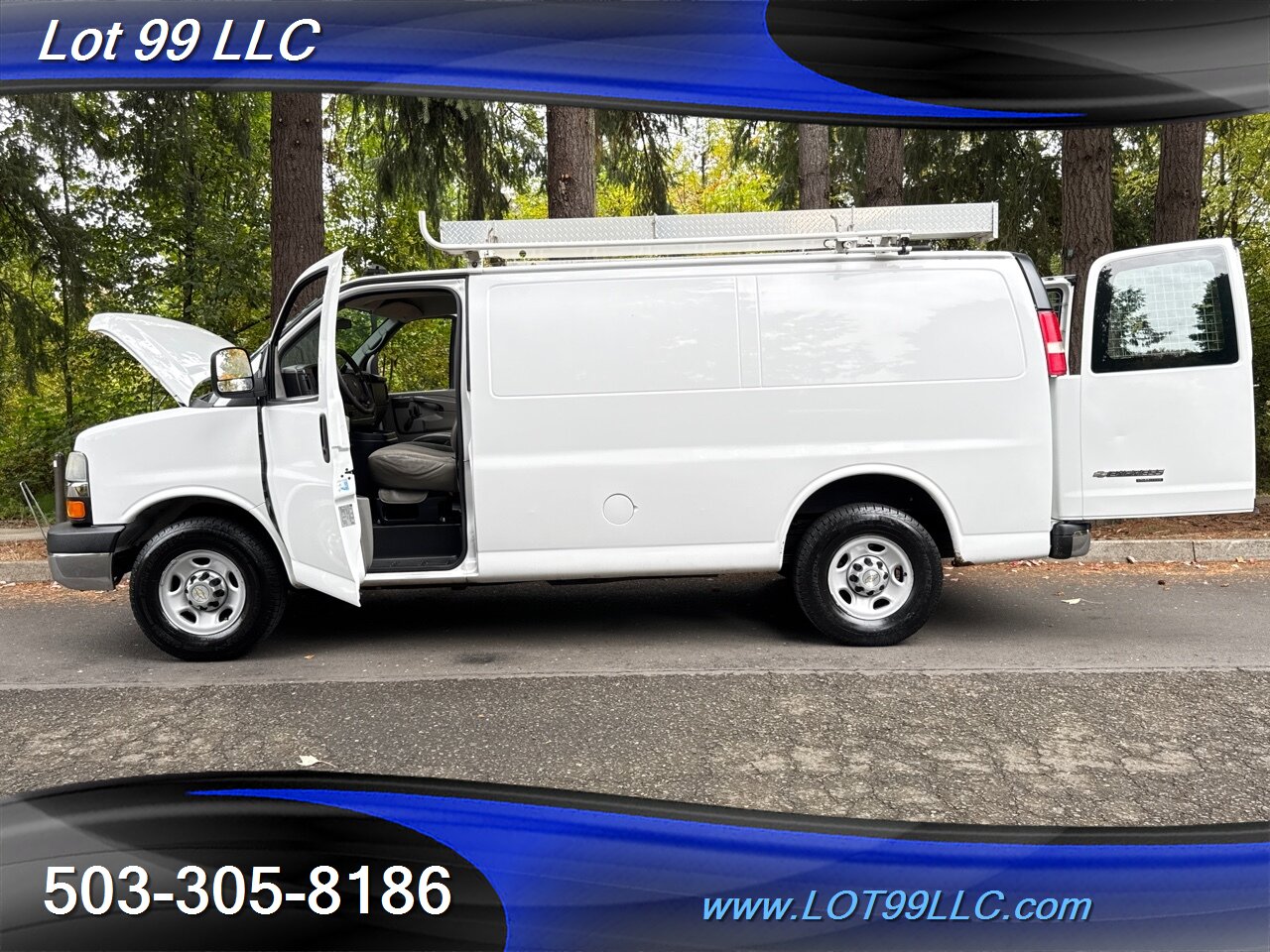 2013 Chevrolet Express 2500 Cargo Van 1-Owner 136k Ladder Rack Shelves   - Photo 38 - Milwaukie, OR 97267