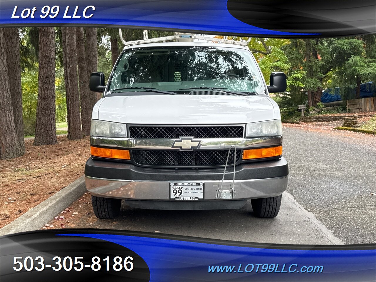 2013 Chevrolet Express 2500 Cargo Van 1-Owner 136k Ladder Rack Shelves   - Photo 3 - Milwaukie, OR 97267