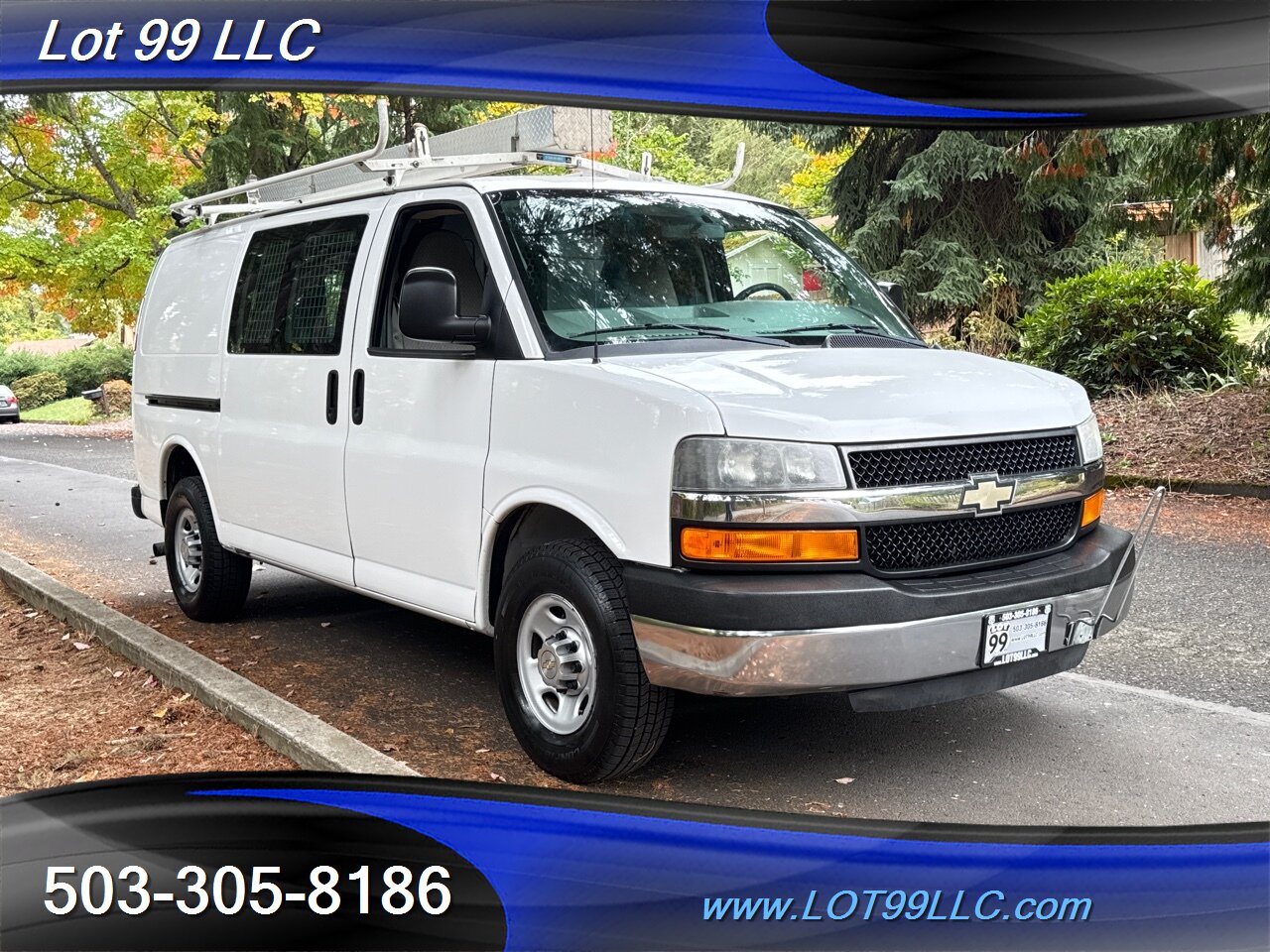 2013 Chevrolet Express 2500 Cargo Van 1-Owner 136k Ladder Rack Shelves   - Photo 4 - Milwaukie, OR 97267