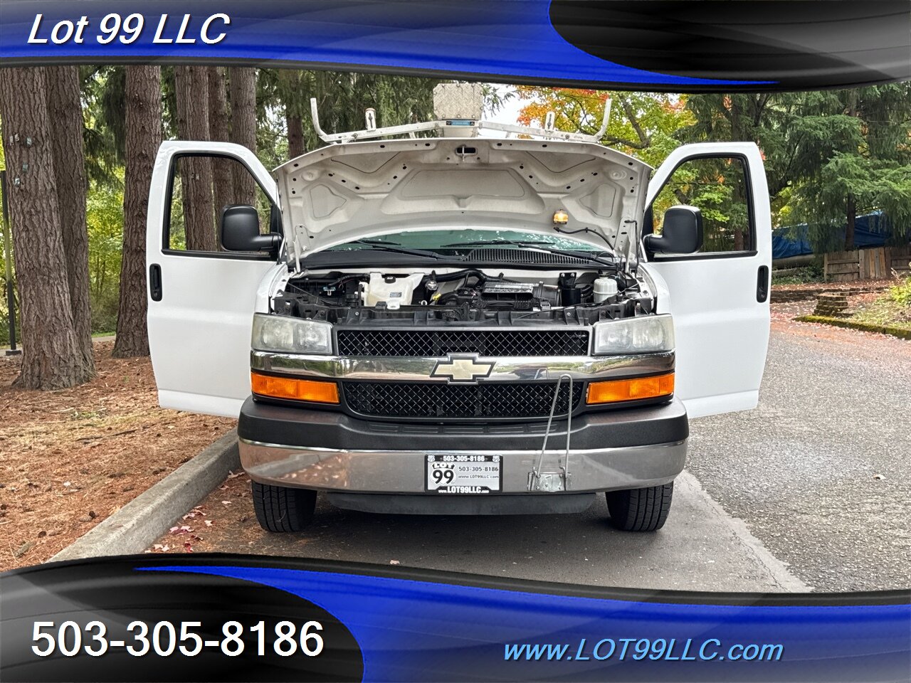 2013 Chevrolet Express 2500 Cargo Van 1-Owner 136k Ladder Rack Shelves   - Photo 40 - Milwaukie, OR 97267