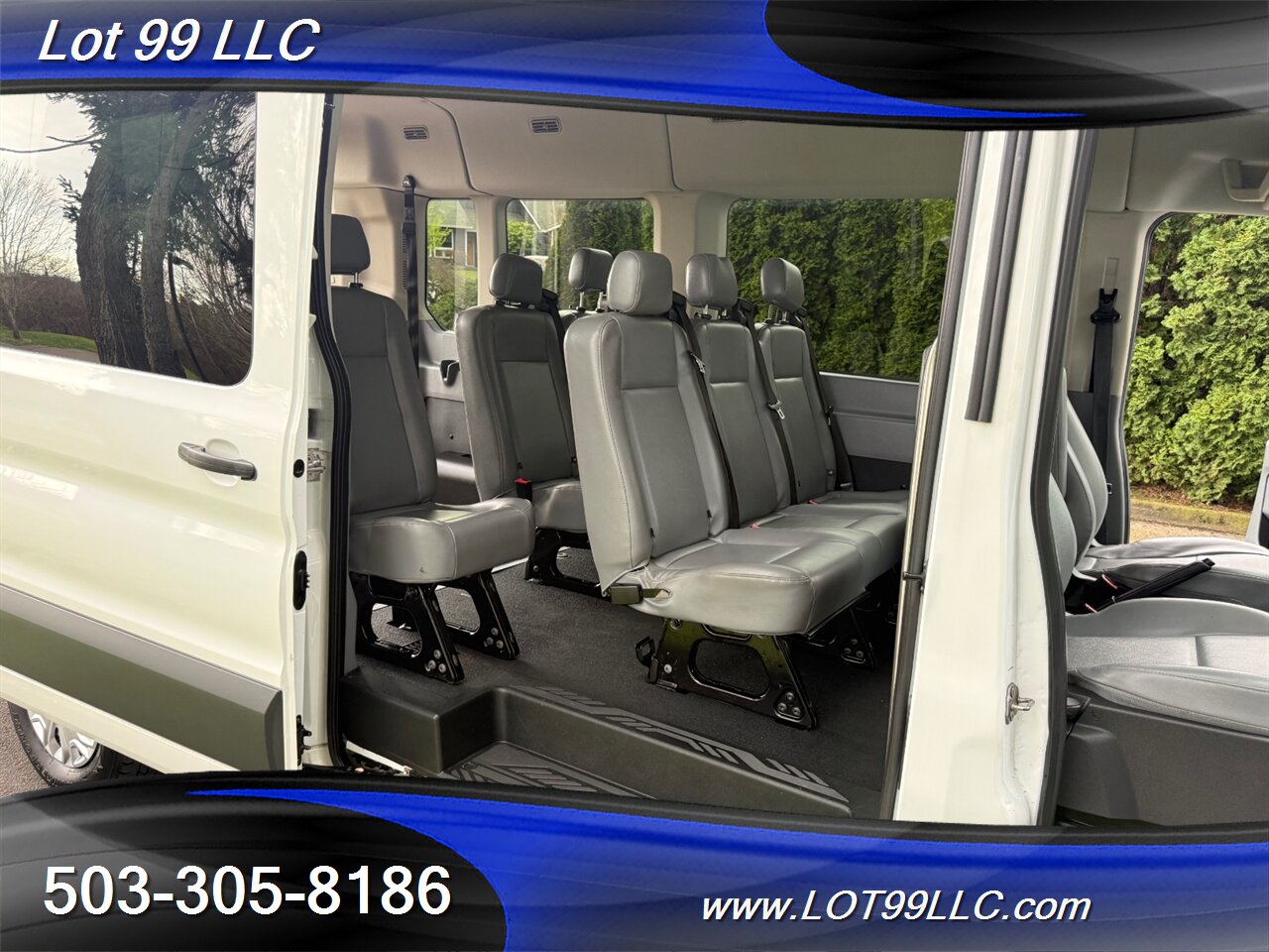 2015 Ford Transit T350 WHEELCHAIR VAN 8 Passenger 125k 1-Owner  34 " BraunMobility Rear Lift Vinyl  Seats - Photo 42 - Milwaukie, OR 97267