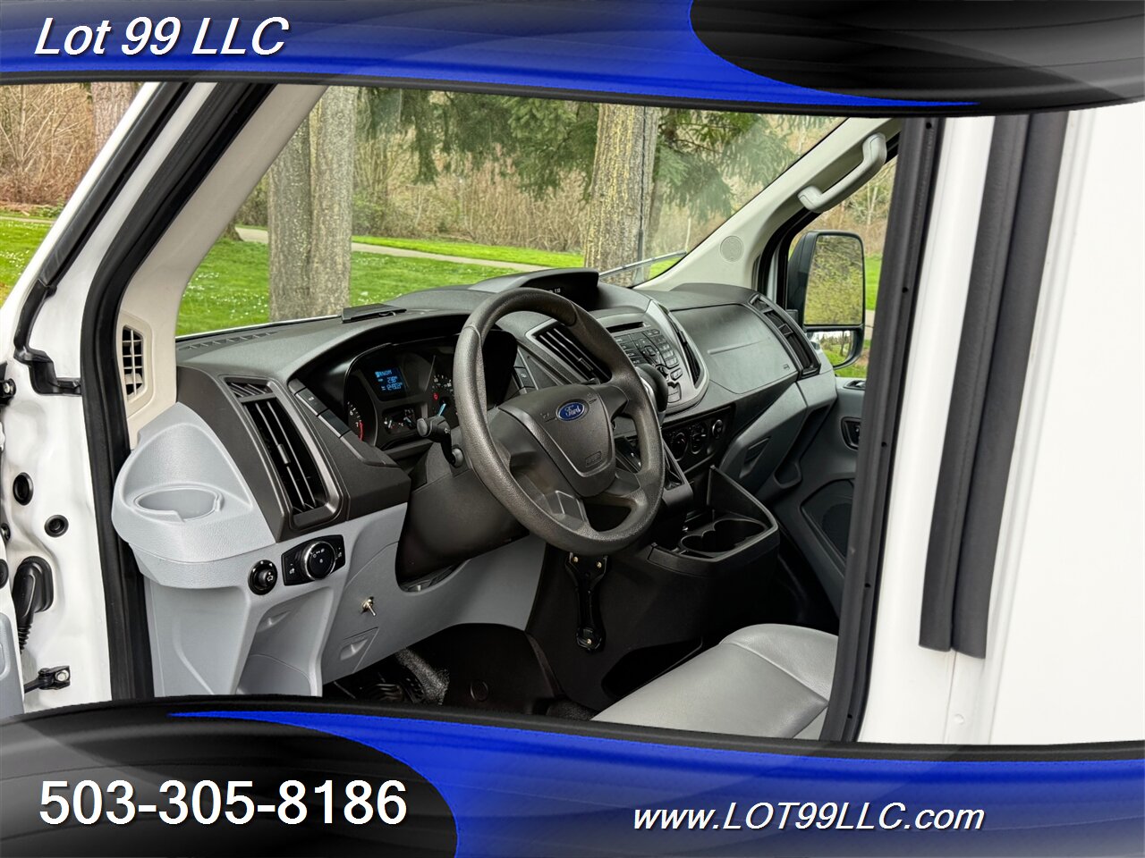 2015 Ford Transit T350 WHEELCHAIR VAN 8 Passenger 125k 1-Owner  34 " BraunMobility Rear Lift Vinyl  Seats - Photo 35 - Milwaukie, OR 97267