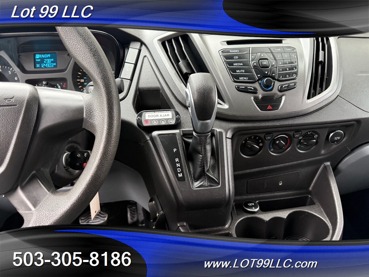 2015 Ford Transit T350 WHEELCHAIR VAN 8 Passenger 125k 1-Owner  34 " BraunMobility Rear Lift Vinyl  Seats - Photo 37 - Milwaukie, OR 97267