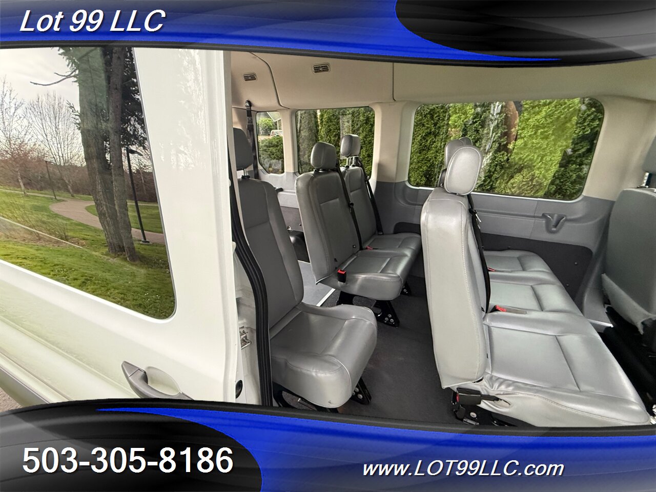2015 Ford Transit T350 WHEELCHAIR VAN 8 Passenger 125k 1-Owner  34 " BraunMobility Rear Lift Vinyl  Seats - Photo 43 - Milwaukie, OR 97267