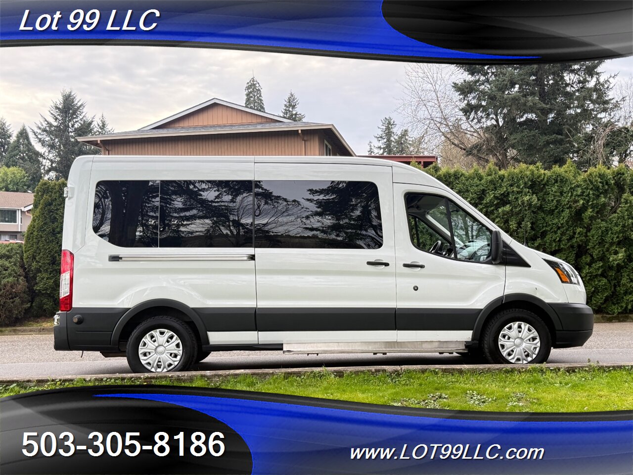 2015 Ford Transit T350 WHEELCHAIR VAN 8 Passenger 125k 1-Owner  34 " BraunMobility Rear Lift Vinyl  Seats - Photo 10 - Milwaukie, OR 97267