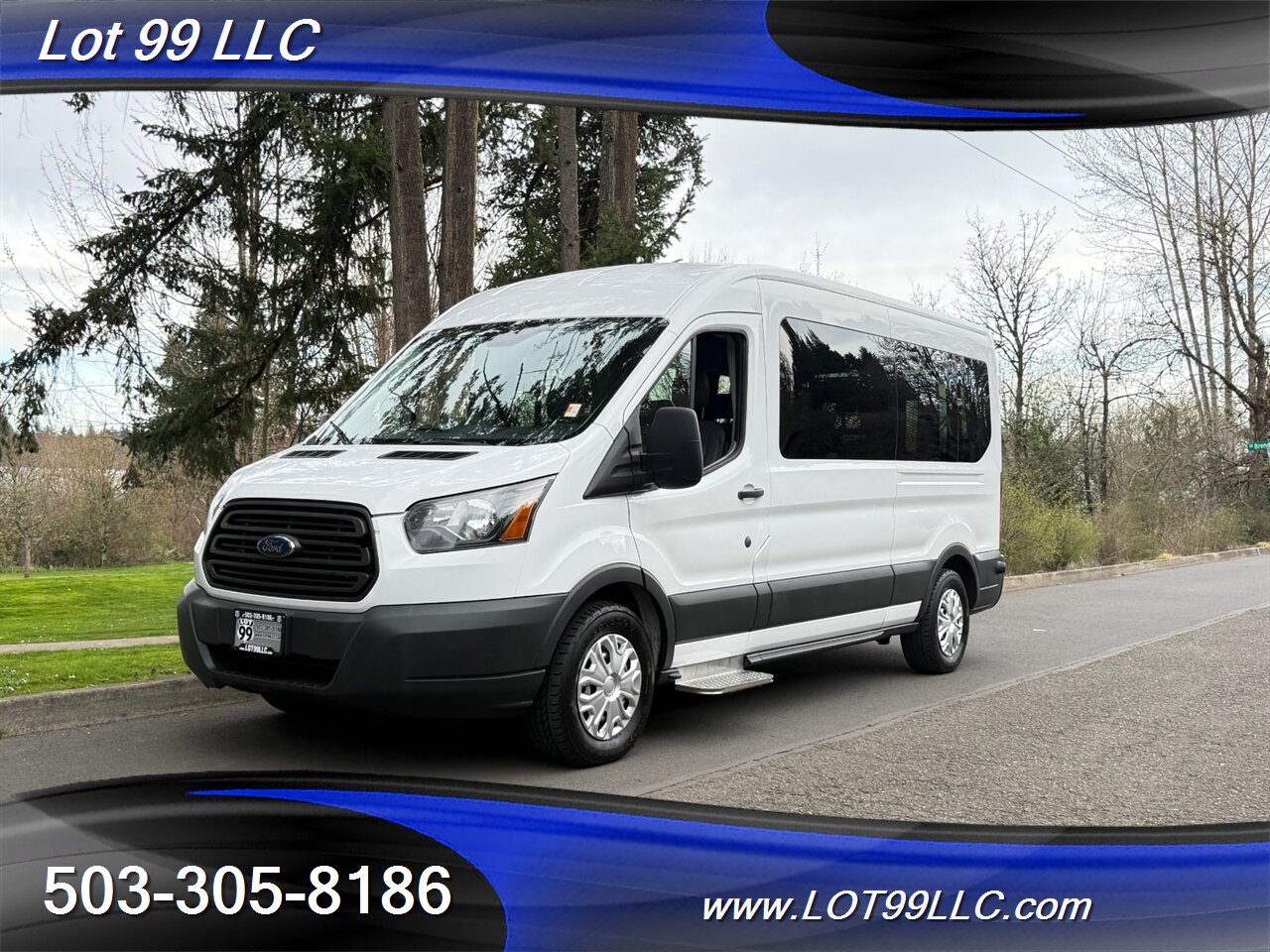 2015 Ford Transit T350 WHEELCHAIR VAN 8 Passenger 125k 1-Owner  34 " BraunMobility Rear Lift Vinyl  Seats - Photo 7 - Milwaukie, OR 97267