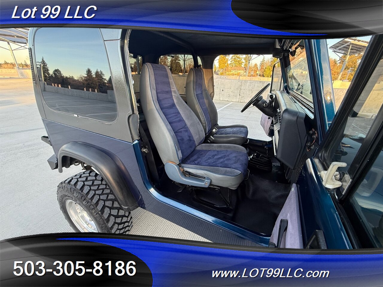 1992 Jeep Wrangler 4x4 Hard Top 4.0 I6 Auto New Wheels -Tires Leather  **Auxiliary 2nd Heater Under Dash** - Photo 14 - Milwaukie, OR 97267