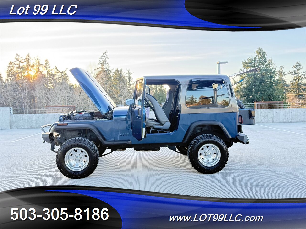 1992 Jeep Wrangler 4x4 Hard Top 4.0 I6 Auto New Wheels -Tires Leather  **Auxiliary 2nd Heater Under Dash** - Photo 19 - Milwaukie, OR 97267