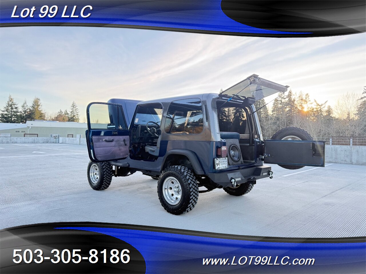 1992 Jeep Wrangler 4x4 Hard Top 4.0 I6 Auto New Wheels -Tires Leather  **Auxiliary 2nd Heater Under Dash** - Photo 39 - Milwaukie, OR 97267