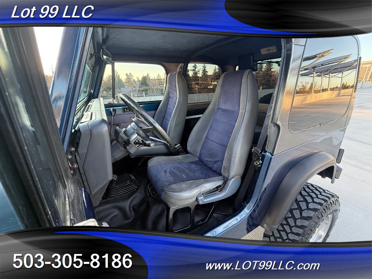 1992 Jeep Wrangler 4x4 Hard Top 4.0 I6 Auto New Wheels -Tires Leather  **Auxiliary 2nd Heater Under Dash** - Photo 2 - Milwaukie, OR 97267