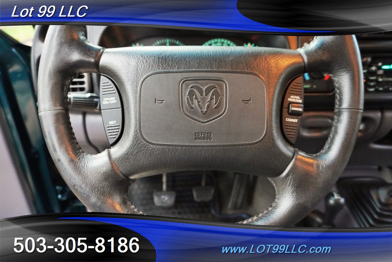 1999 Dodge Ram 2500 Laramie SLT 4x4 5.9L Cummins 5 Speed Manual Long Bed NEW TIRES Local Trade Canopy - Photo 22 - Milwaukie, OR 97267