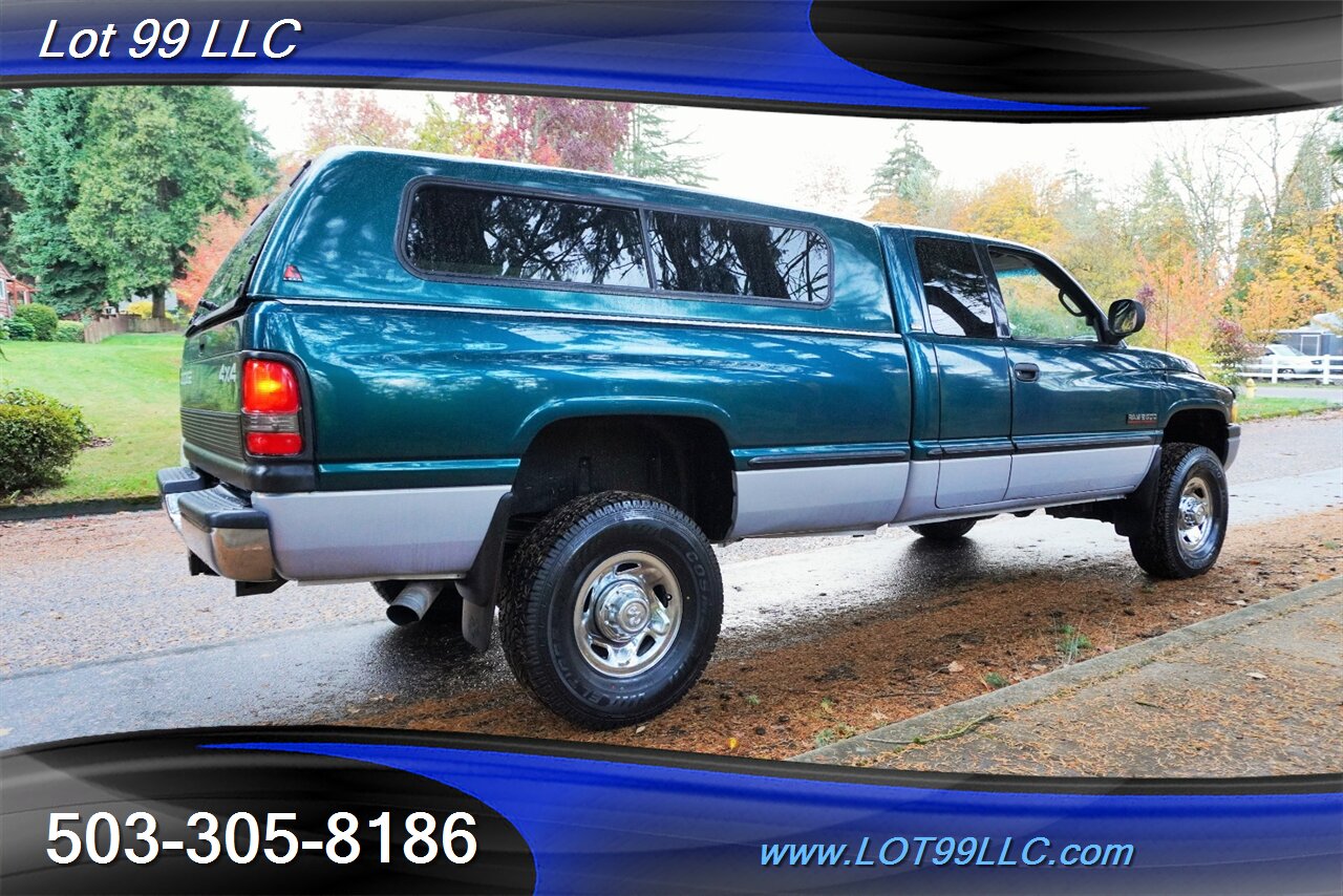 1999 Dodge Ram 2500 Laramie SLT 4x4 5.9L Cummins 5 Speed Manual Long Bed NEW TIRES Local Trade Canopy - Photo 9 - Milwaukie, OR 97267