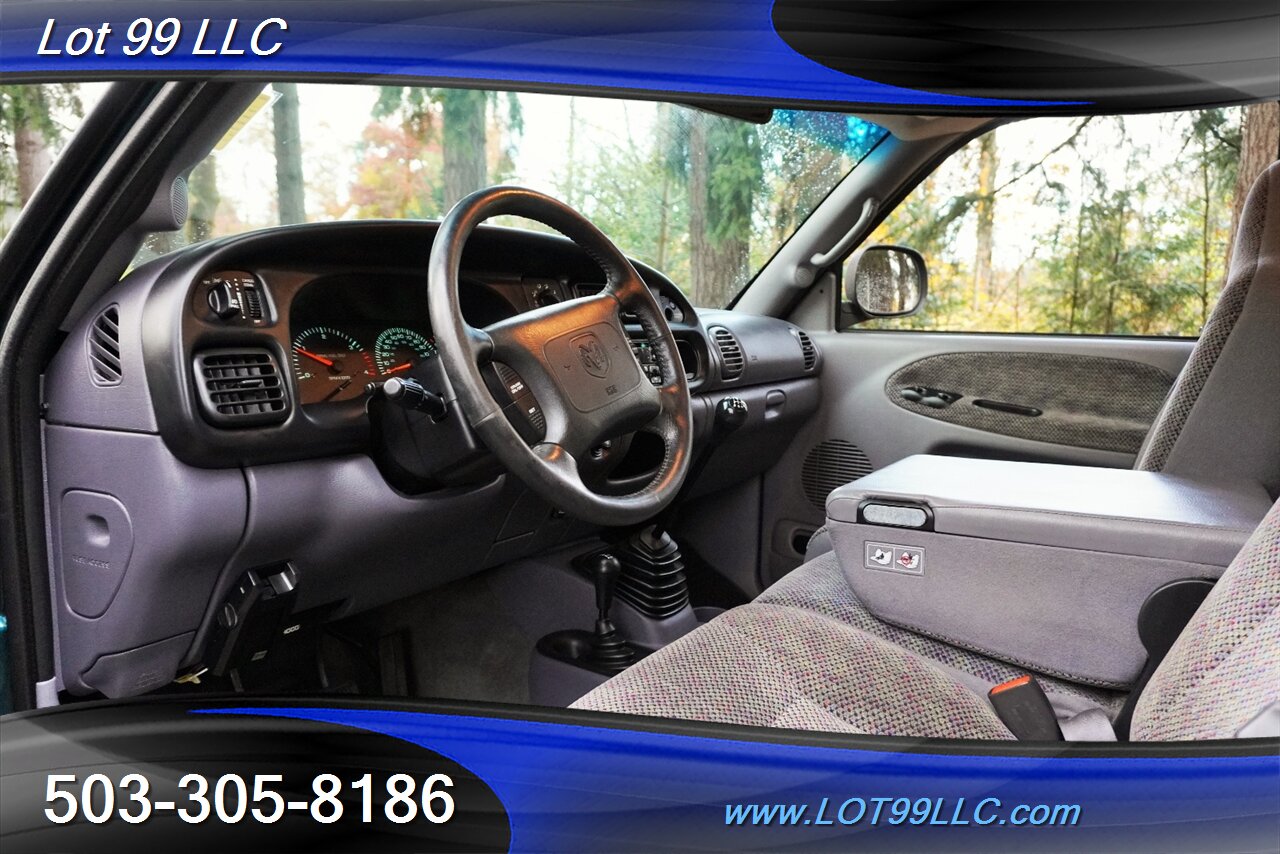 1999 Dodge Ram 2500 Laramie SLT 4x4 5.9L Cummins 5 Speed Manual Long Bed NEW TIRES Local Trade Canopy - Photo 12 - Milwaukie, OR 97267