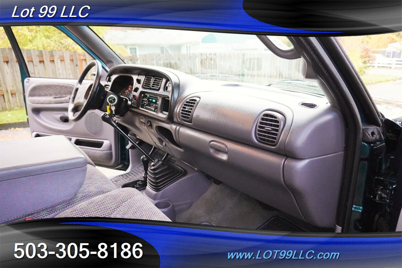 1999 Dodge Ram 2500 Laramie SLT 4x4 5.9L Cummins 5 Speed Manual Long Bed NEW TIRES Local Trade Canopy - Photo 16 - Milwaukie, OR 97267